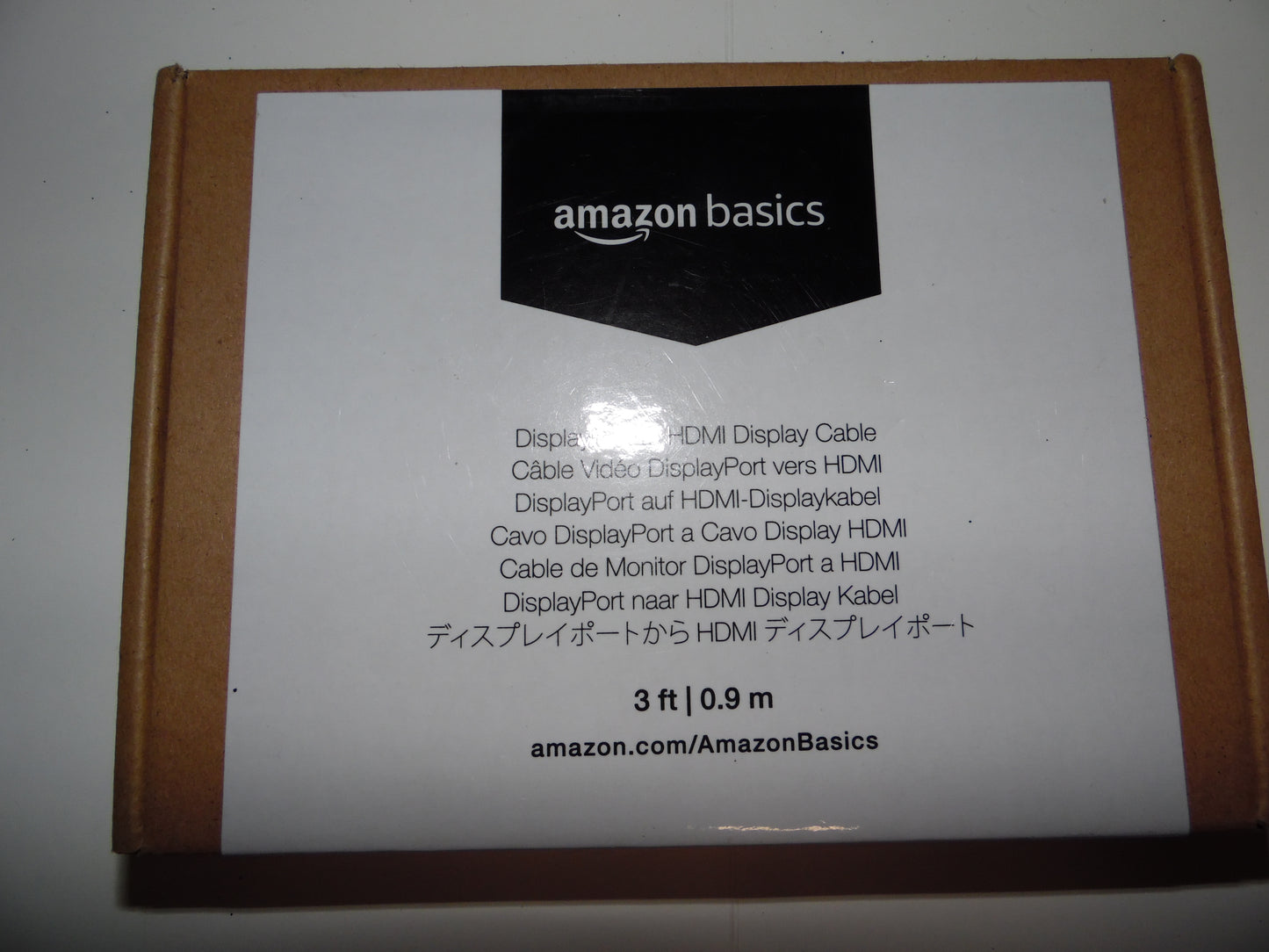 DisplayPort to HDMI Cable 3'