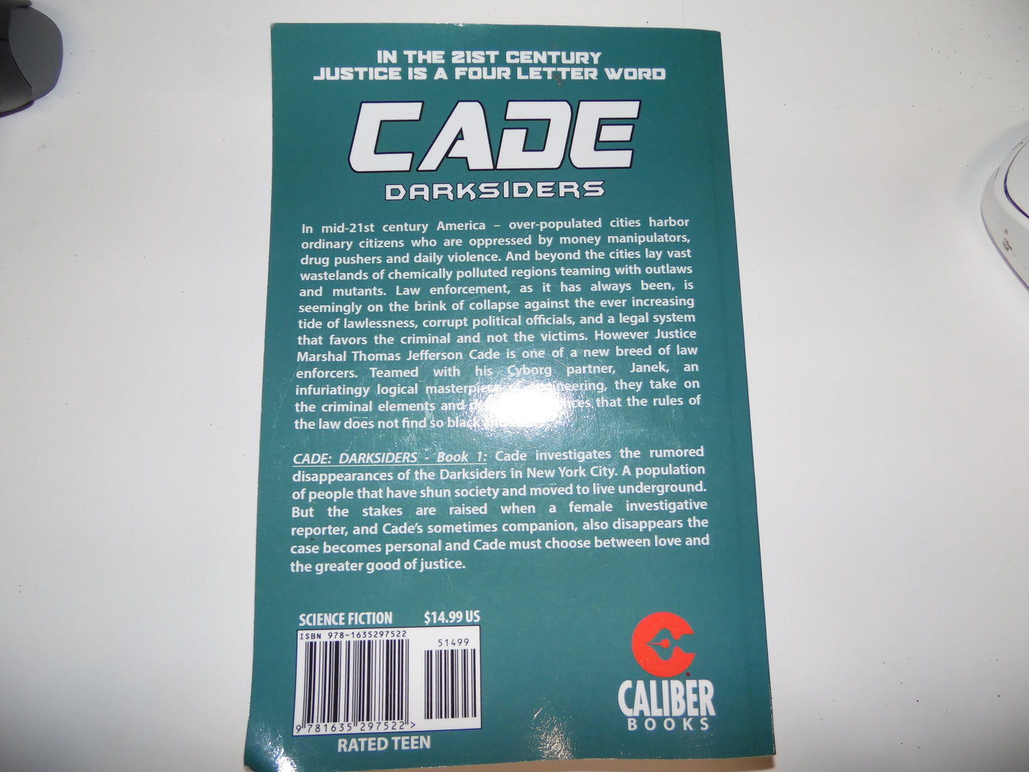 Cade Darksiders by Neil Hunter - Sci-Fi Detective Thriller (paperback)