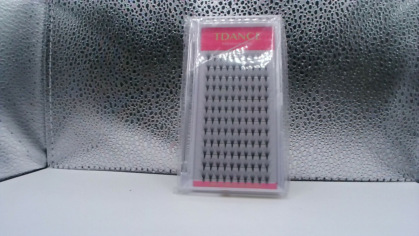 TDANCE Eyelash Extensions – 14D 0.07-C Curl, 11mm