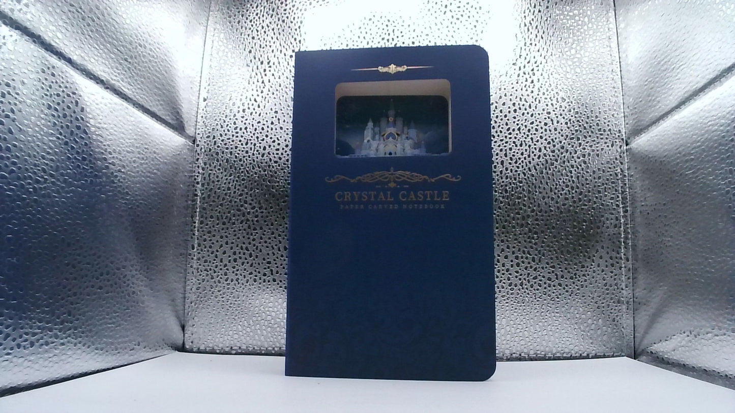 Crystal Castle Paper Carved Notebook