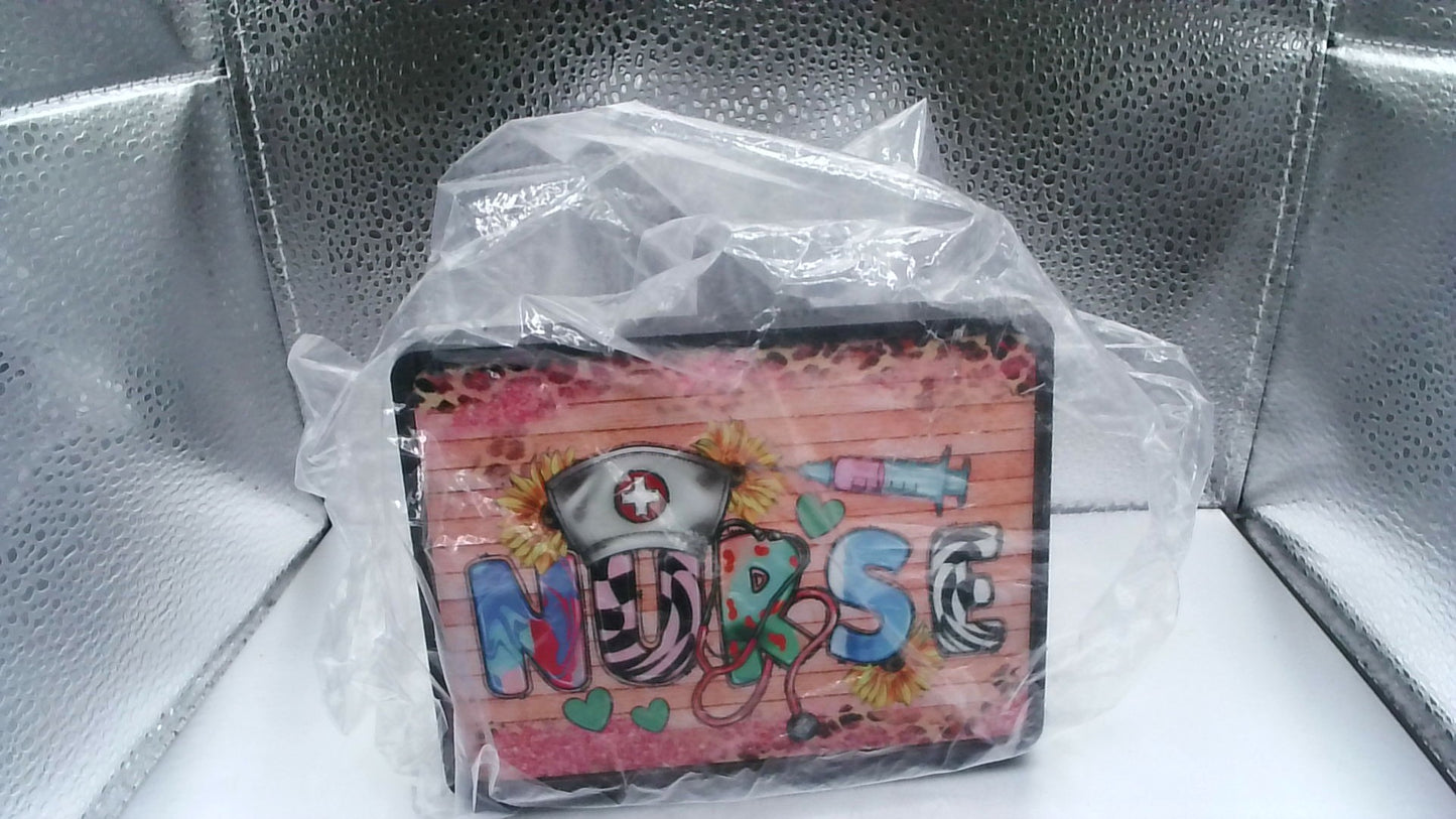 Plastic Reese Hitch 2" Receiver Decorative Cover - Nurse Design