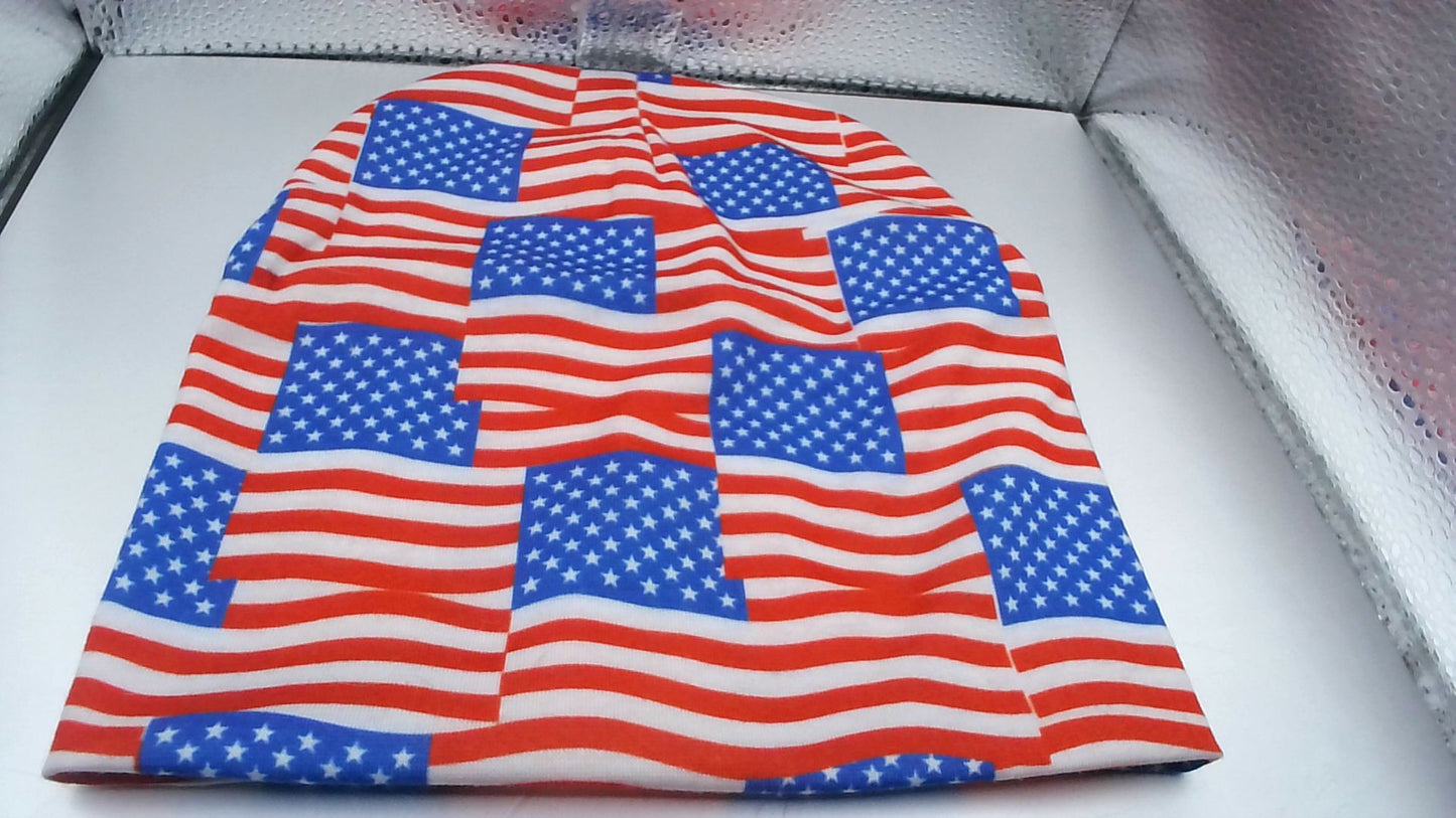 Toddler American Flag Hat. 0 - 12 months