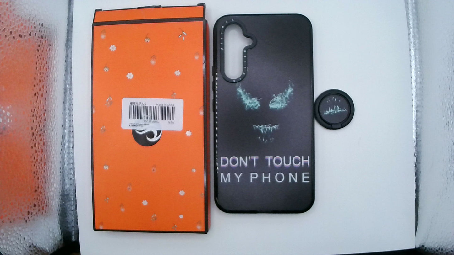 Samsung Galaxy A54 5G Phone Case – Venom “Do Not Touch My Phone” Design