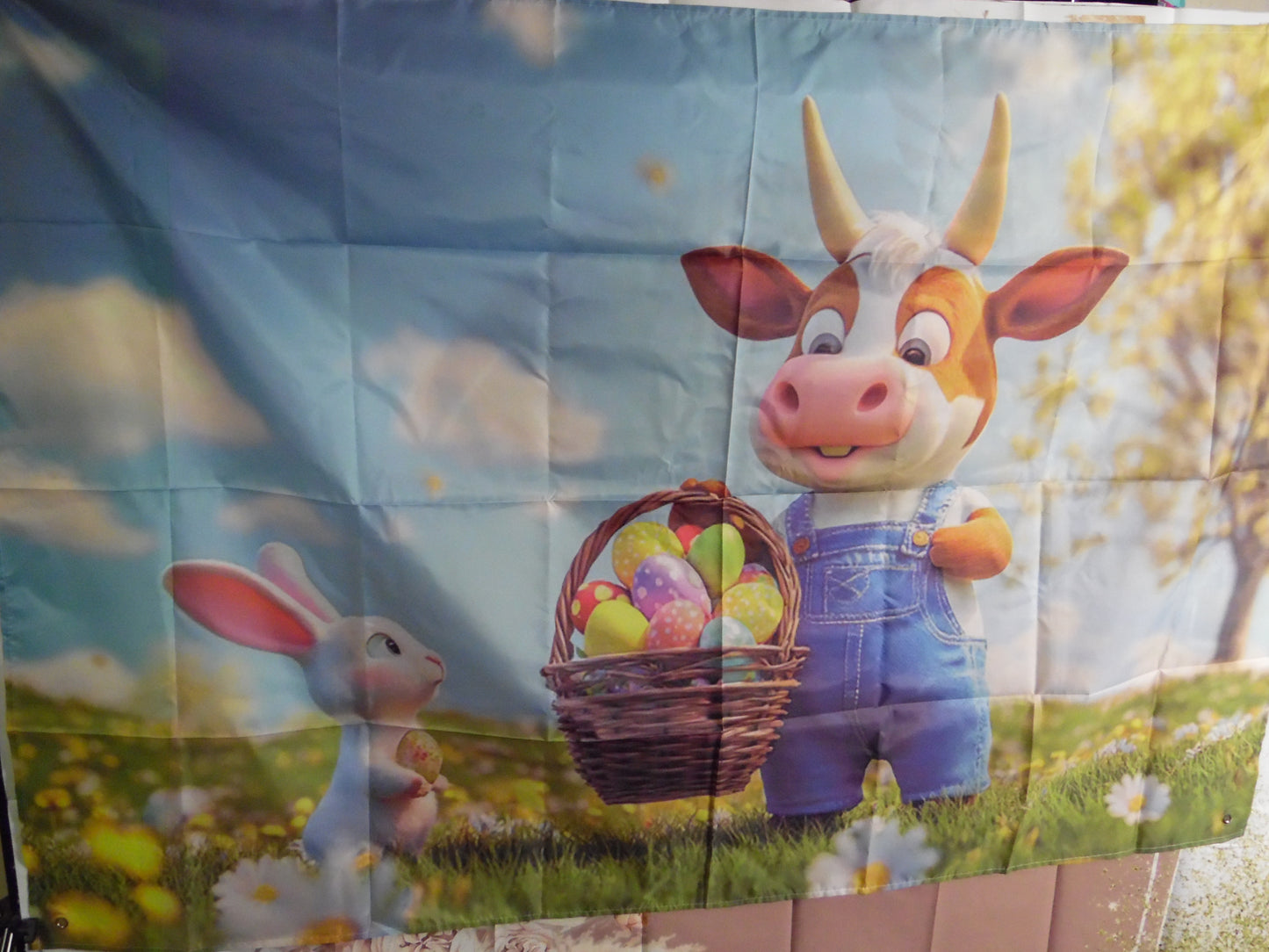 Easter Backdrop Studio Prop