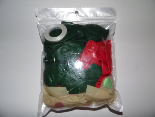 50 Piece Christmas Balloon Supplies