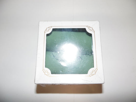 MEEDEE 3" Fringe Chiffon Ribbon - 2 Rolls, 10 Yards Total - Sage