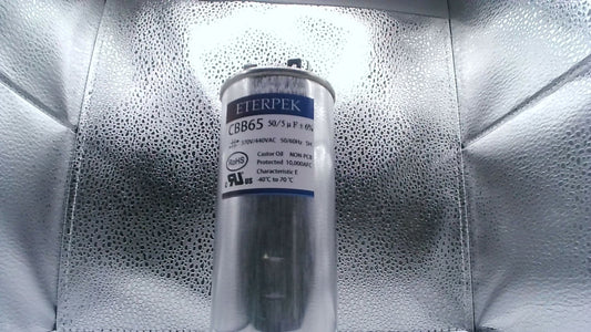 ETERPEK CapacitorCBB65 50/5 uF +6% 370v/440vac 50/60hz 5h