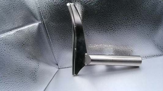 Curved Lathe Tool Rest - 6 1/2" x 6 1/4" with 7/8" Diameter Post