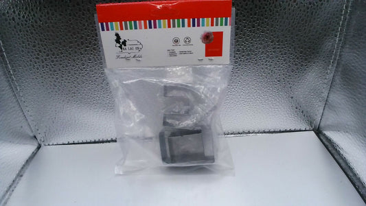 Kalaien 3-Piece Stainless Steel Mini House Gingerbread Cookie Cutter Set