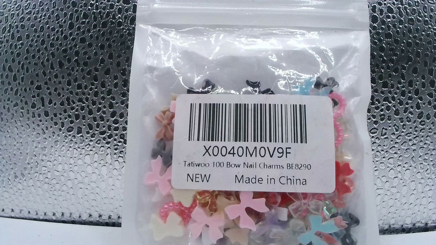 Tatiwoo 100 Bow Nail Charms – BE8290