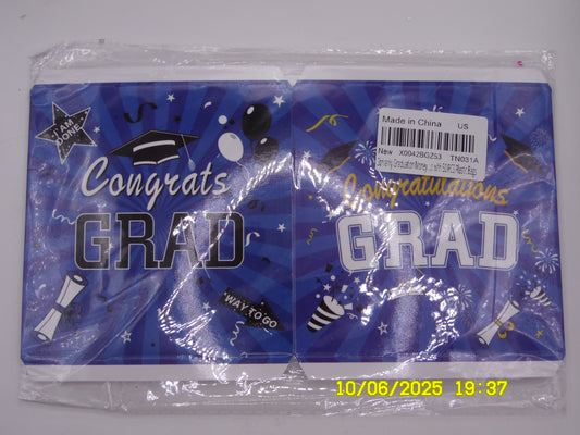 Graduation Gift Box with Plastic Money Bags