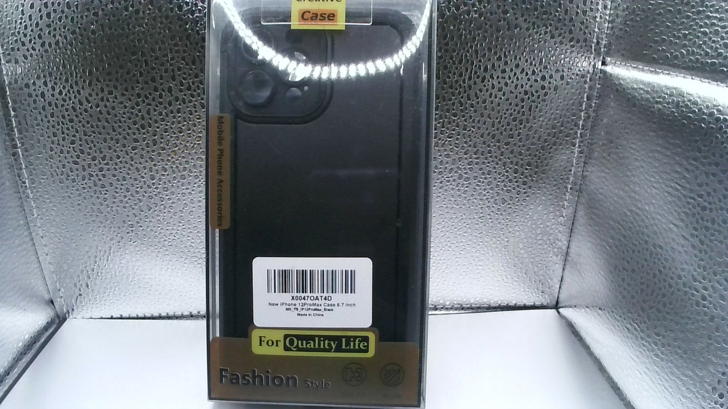 iPhone 12 Pro Max Case - Black 6.7 Inch